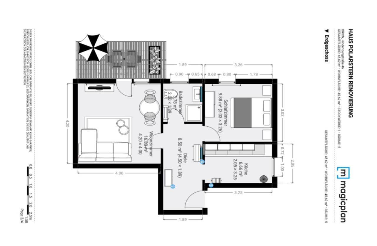 Haus Polarstern Ferienwohnung Orion Borkum Buitenkant foto
